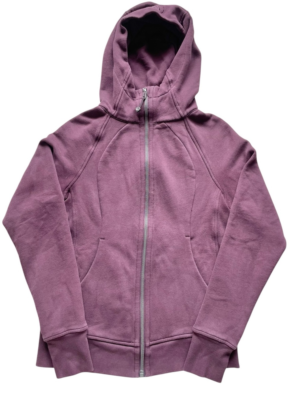 Lululemon Scuba Hoodie Fleece Arctic Plum Full Zip Sweatshirt Women’s 6 EUC 118$